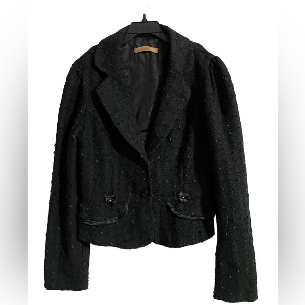 Beau Bois Coquette black blazer